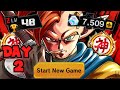 Getting Our FIRST ZENKAI On Day 2!! - Starting A FREE TO PLAY Account in Dragon Ball Legends (Day 2)