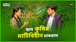 Deepto Krishi | মাটি বিহীন চাষ বাস | Roof farming | ছাদ কৃষি | ছাদ কৃষি | EP 1643 | Deepto TV