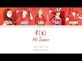 f(x) (에프엑스) - Hot Summer (Han | Rom | Eng Color Coded Lyrics)