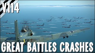 Stuka Bombing Fails & Extreme Weather Crashes! V114 | IL-2 Sturmovik Flight Sim Crashes