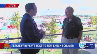 State Fair hosts Senator Chuck Schumer