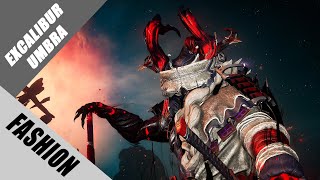 Warframe | Fashion Frame | Excalibur Umbra : 鬼の大将