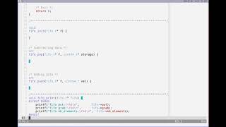 Implement a FIFO/Queue in C - Part 1