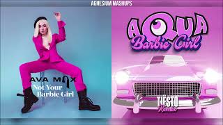 NOT YOUR BARBIE GIRL (TIËSTO REMIX) - Ava Max x Aqua & Tiësto (Mashup)