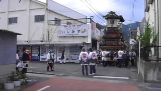 西条祭り2012　石岡祭礼本殿祭① 氷見四つ辻