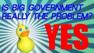 Everything wrong with "Is "Big Government" Really the Problem?"