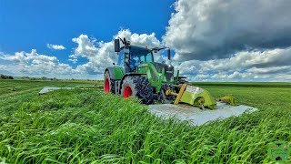 1. Schnitt 2021 | Mähen, Wenden, Schwaden | Fendt 516/724 und Claas Grünlandtechnik im Einsatz