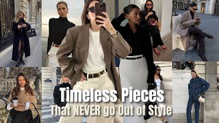 What are Timeless Clothing Items ? 👗14 Items that Never go out of Style