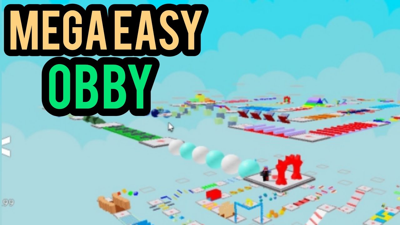 Mega Easy Obby рџњџ 200 Stages In Roblox Youtube