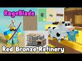 I Crafted The New Rageblade Weapon! Red Bronze Refinery & Animals - Islands Roblox