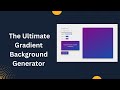 Random Gradient Background Generator | HTML , CSS & JavaScript | With Source Code