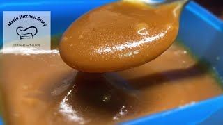 caramel sauce recipe