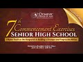 7th Commencement Exercises Senior High School