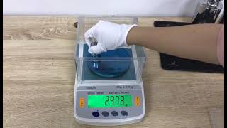 BDS calibrating Electronic Balance LCD display scales weigh digital 120mm pan size weight balance