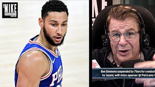 Ben Simmons SUSPENDED: Keith Pompey recaps WILD day at Sixers practice | Mike Missanelli Show