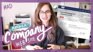 Advice for designing a company website - with Webflow