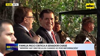 Familia Pecci critica a senador cartista por intentar obstaculizar pedido de información