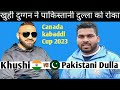 Khushi Duggan Stops Pakistani Dulla Tabashar Jutt  In Canada Kabaddi Cup 2023