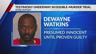 Testimony begins following opening statements in Watkins double murder trial