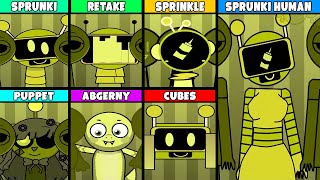 Every Incredibox MODS From Sprunki Mustard All New Mod Versions Comparison