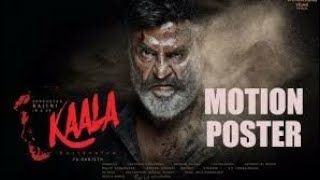 Kaala 2018 | Official Motion poster with release date | Superstar Rajini | PA Ranjit
