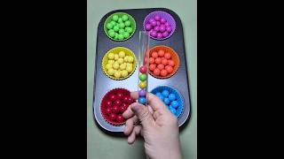Reverse Bead Magic 🌈Satisfying Bead Fountain ✨Colorful Ball Harmony