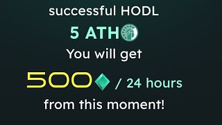 ATHENE NETWORK HODL PROGRAM.                     START WITH 5 ATH \u0026 10 ATH