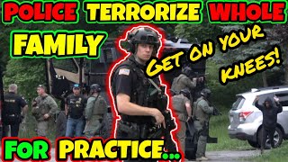 💥POLICE ATTACK INNOCENT FAMILY!  For PRACTICE....  Hamburg, NY Police