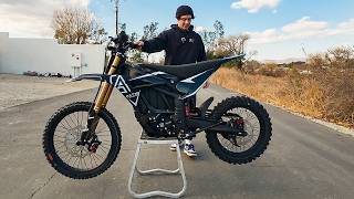 This 80mph Electric Dirt Bike is INSANE! - Altis Sigma Mx