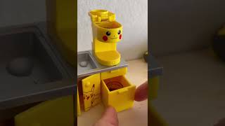 Using a mini Pikachu coffee maker Ϟ(๑⚈ ․̫ ⚈๑)⋆