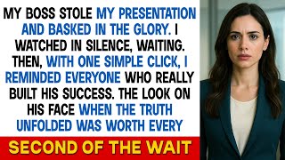 He Took Credit for My Project… Until One Email Changed Everything