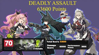 Deadly Assault 63600 Score Marionette | M6W3 Nicole, M3W1 Miyabi, M1W1 Rina | Zenless Zone Zero 1.5