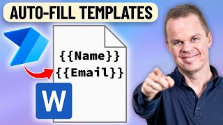 Populate a Microsoft Word Template in Power Automate Desktop