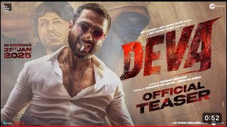 Deva | Teaser I Shahid Kapoor | Pooja Hegde | Rosshan Andrew’s lActor ka Review l Lemon Chillies