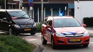 (Opkomst + uitruk) Politie en brandweer met spoed in Gorinchem