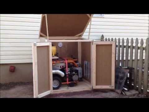 Outdoor Enclosure for Portable Generator Outdoor Enclosure for Portable Generator