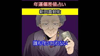 新田真剣佑｜年運偏差値占い｜占い