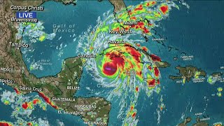 Hurricane Ian barrels toward Florida's Gulf Coast.