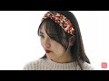 천나라d.i.y소잉 diy sewing 동백꽃원단으로 반다나헤어밴드 만들기ㅣhow to make a bandana hairbandㅣ천나라