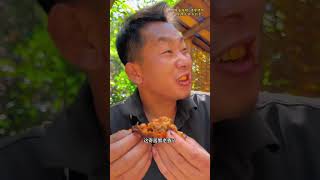 【Outdoor Mingze】在礁石的岩石洞裡，發現一隻超大的龍蝦#outdoor #food #户外 #shorts