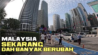 SUASANA PAGI DI  MALAYSIA DARI KLCC SAMPE KE BUKIT BINTANG PUSAT PERBELANJAAN