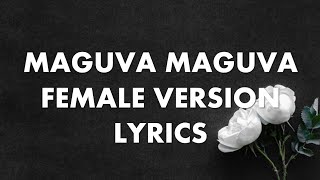 Mohana Bhogaraju and SS.THAMAN - Maguva Maguva Female Version (Lyrics)