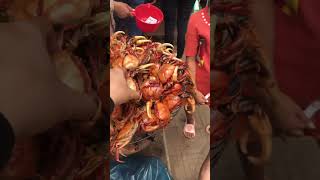 eat crab  តោះ​ញាំ​ក្តាមស្រែចំហុយ