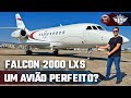 VOAMOS no Dassault Falcon 2000 LXS - JATO EXECUTIVO de ALTA PERFORMANCE