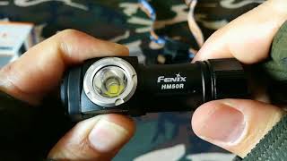 รีวิวไฟฉายคาดหัว Fenix HM50R 500 lumens ชาร์จในตัว(สินค้าหมด stock)