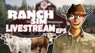 DOING COWBOY STUFF 🔴 Ranch Sim Ep5 with Moon, Lolcat, @iceknight1110 and @grandpawval