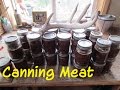 Canning Meat: Raw Pack Method