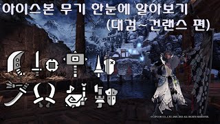 [MHW:I] 아본 무기 한눈에 알아보기. 운영법, 장단점, 총평 소개. [1편]