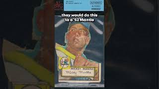 You won't Believe 😳 what this 1952 Topps Mickey Mantle Recently Sold for in the condition it's in