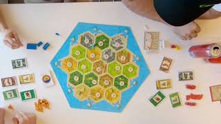 Catan 2018 Final Table at the Mind Sports Olympiad